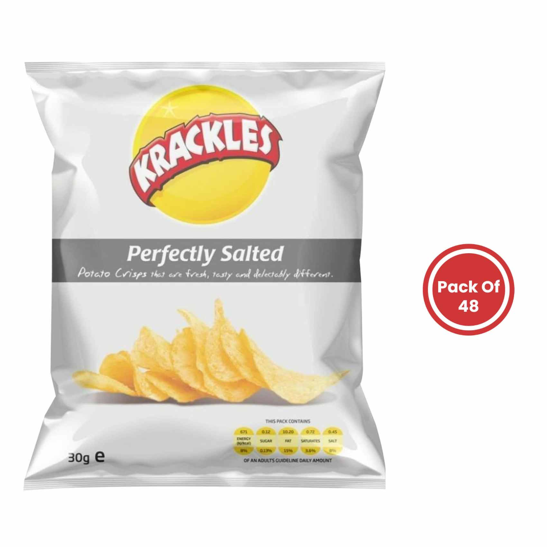 KRACKLES PERFECTLY SALTED 125G